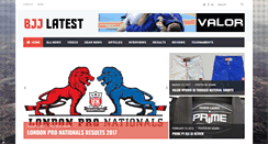 Desktop Screenshot of bjjlatest.com