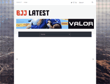 Tablet Screenshot of bjjlatest.com